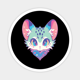 Kawaii Cute Wildcat Series - 012 Magnet